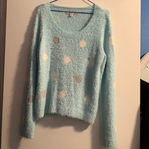 Lauren Conrad fuzzy sweater